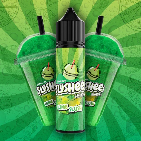 VAPOLOGY 60ML LIME SLUSHEE LONG FILL