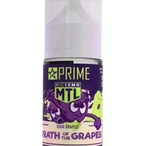 PRIME NIC SALT 30ML (12MG MTL) WRATH OF GRAPES