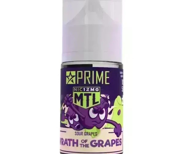 PRIME NIC SALT 30ML (12MG MTL) WRATH OF GRAPES