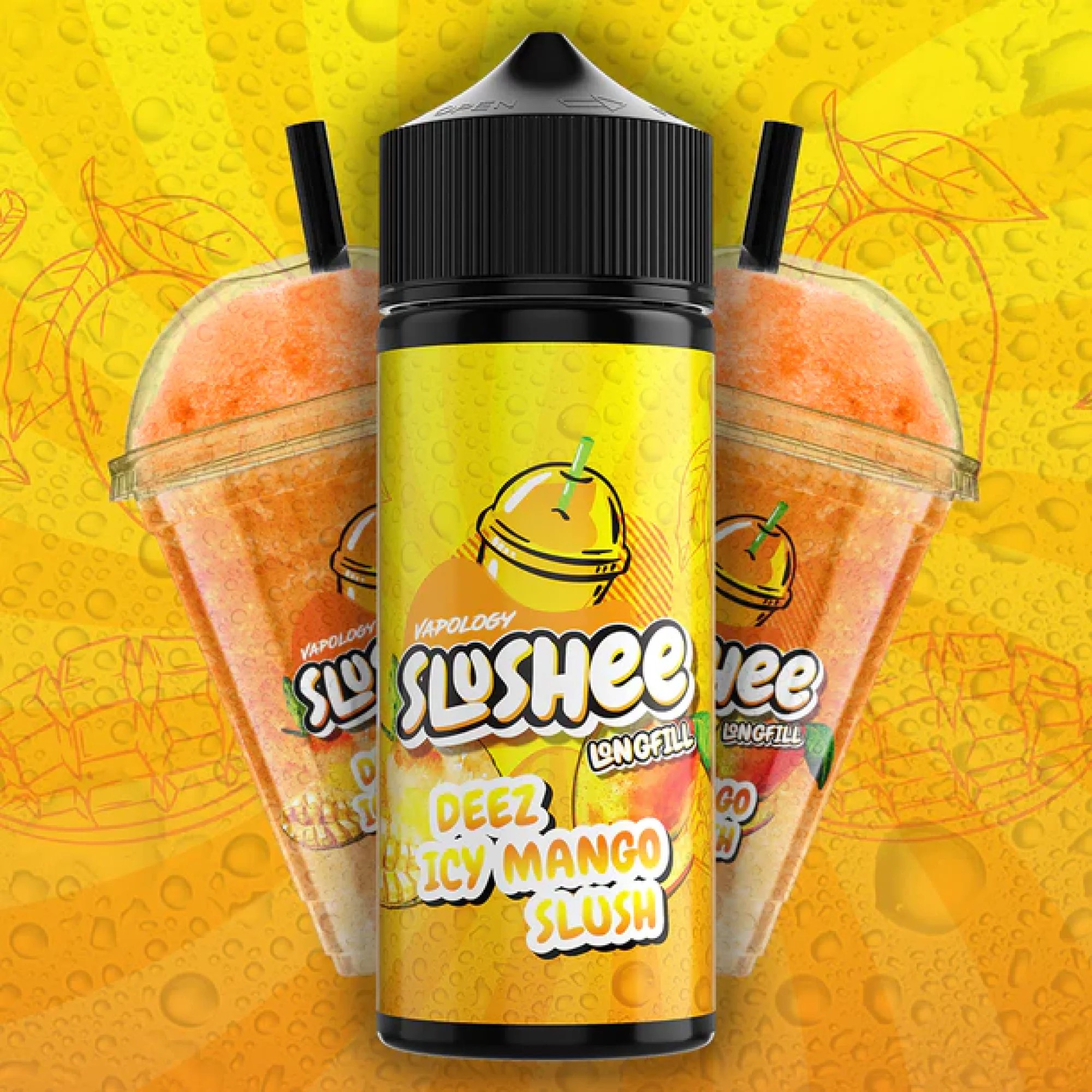 VAPOLOGY 120ML SLUSHEE LONG FILL (DEEZ ICE MANGO)