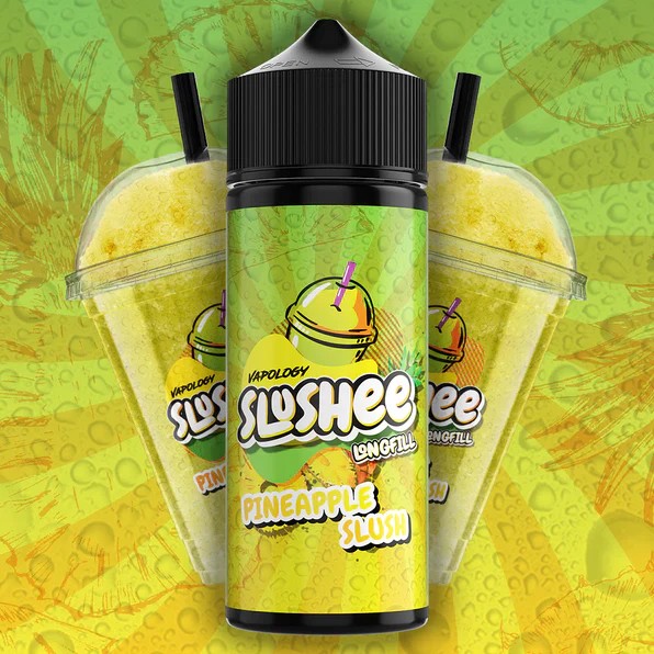 VAPOLOGY 120ML SLUSHEE LONG FILL (LIME SLUSH)