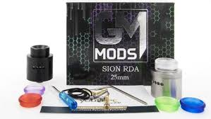 QP DESIGN RDA 25MM SION LTD EDITION BLACK