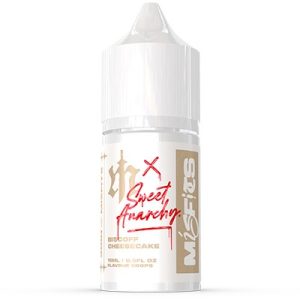 MISFITS SALT/MTL LONGFILL 30ML BISCHOFF CHEESECAKE