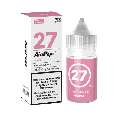 AIRSPOPS-27 GUAVA 30ML-4%