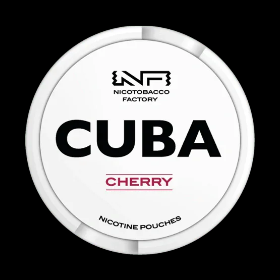 CUBA WHITE 16MG CHERRY - SNUS