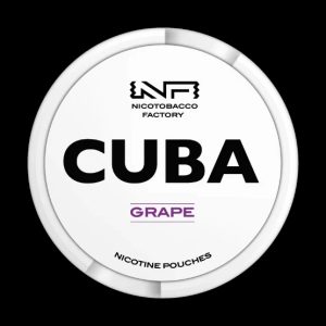 CUBA WHITE 16MG GRAPE - SNUS