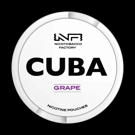 CUBA WHITE 16MG GRAPE - SNUS