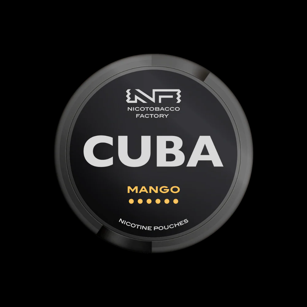 CUBA BLACK 43MG MANGO - SNUS