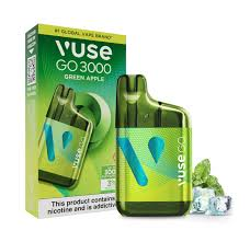 VUSE GO 3000 PUFFS 3% GREEN APPLE
