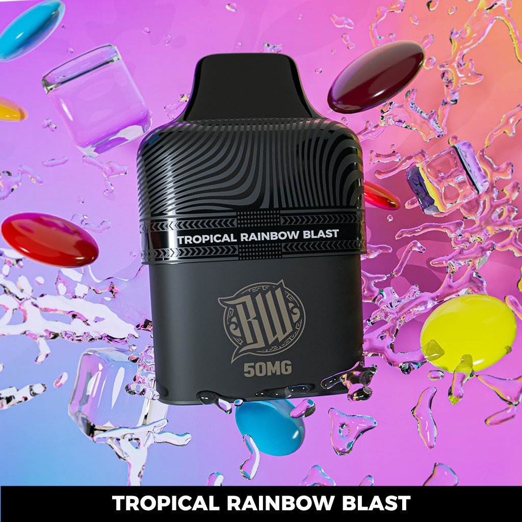 JACK PARROW 10K BARS (50MG) TROPICAL RAINBOW BLAST