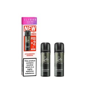 ELFBAR PODS 2x2000 (STRAWBERRY BANANA)