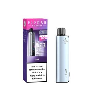 ELFBAR POD KIT 2x2000 (GRAPE LUNAR SILVER)