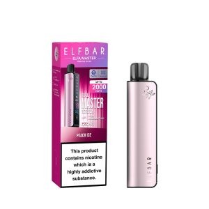 ELFBAR POD KIT 2x2000 (PEACH ICE DUSTY PINK)