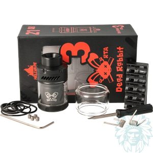 HELLVAPE DEAD RABBIT V3 RTA (MATTE FULL BLACK)