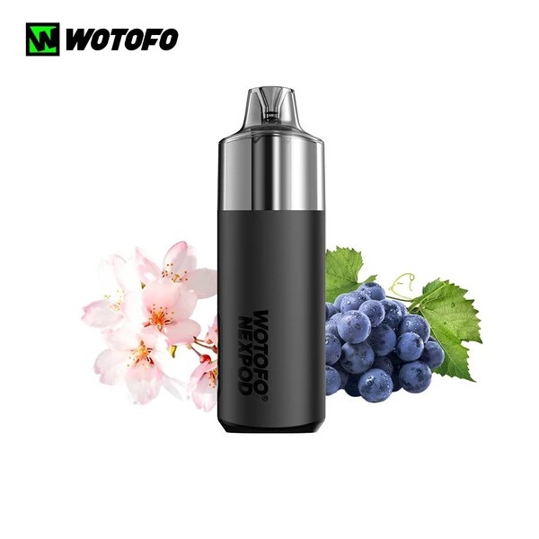 WOTOFO NEXPOD 13K PREFILL POD KIT 50MG SAKURA GRAP