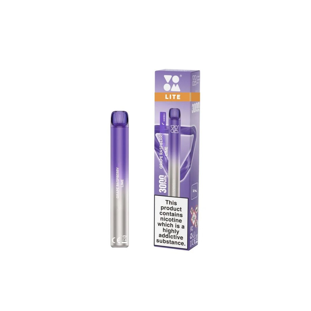 VOOM LITE 3K GRAPE RASPBERRY LIME
