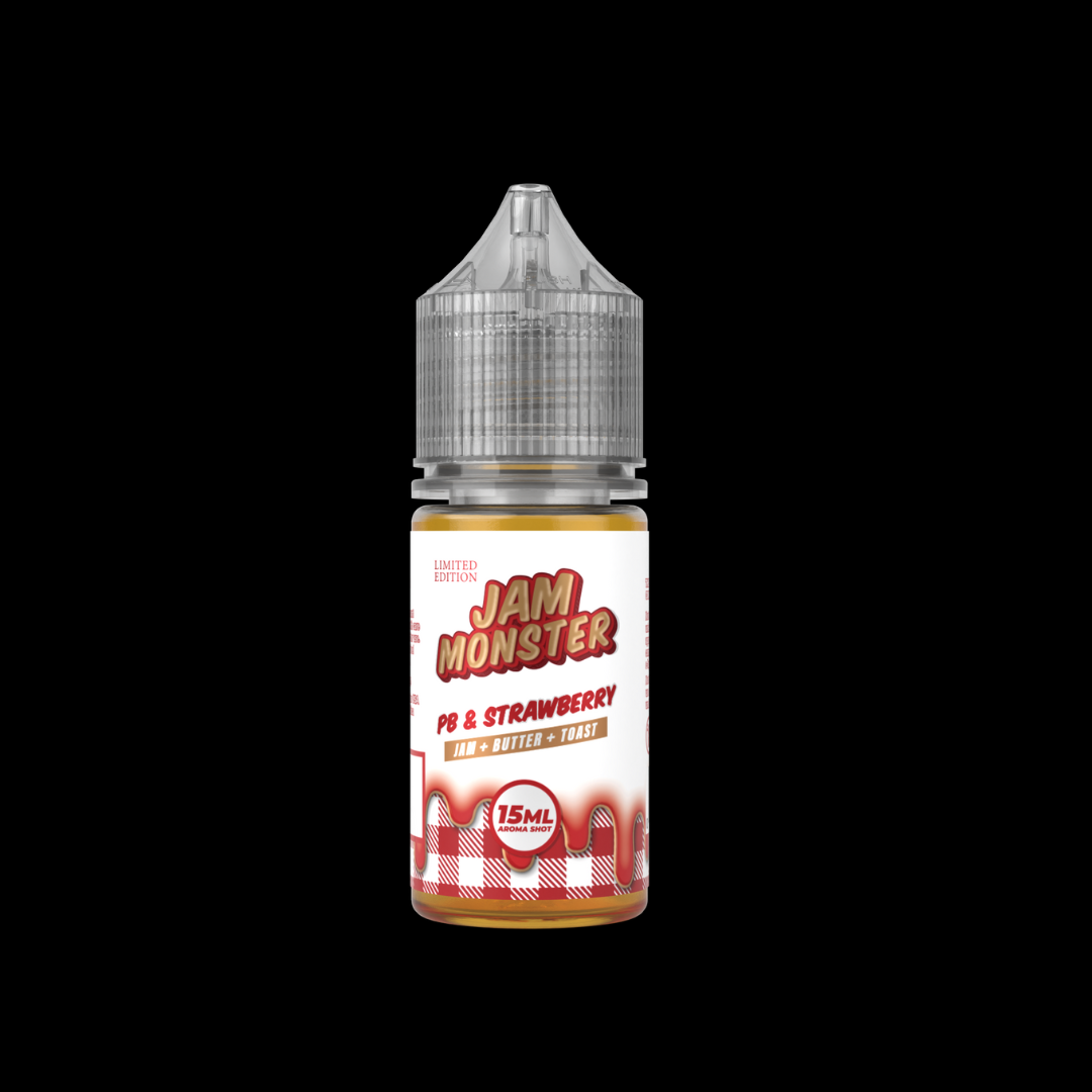 JAM MONSTER AROMA 15ML - PB & STRAWBERRY