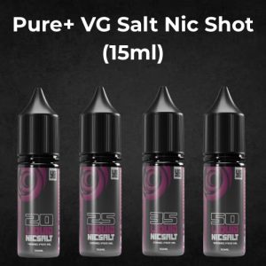 SALT NIC LIQUID SHOT 15ML 30MG (60) PURE+
