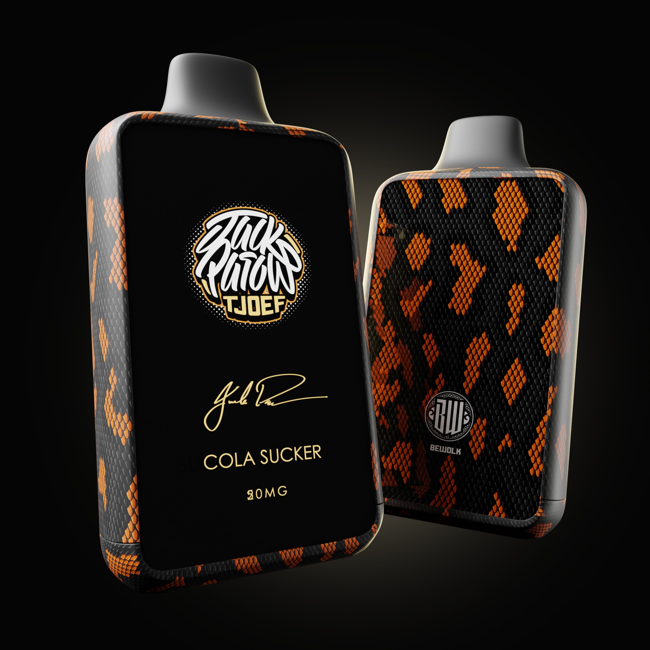 JACK PARROW 10K (50MG) COLA SUCKER