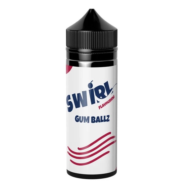 SWIRL FREEBASE LONGFILL DROPS 120ML (GUMBALLZ)