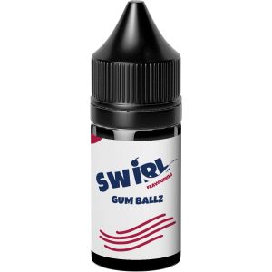SWIRL SALT/MTL FLAVOUR SHOT 30ML LF (GUMBALLZ)