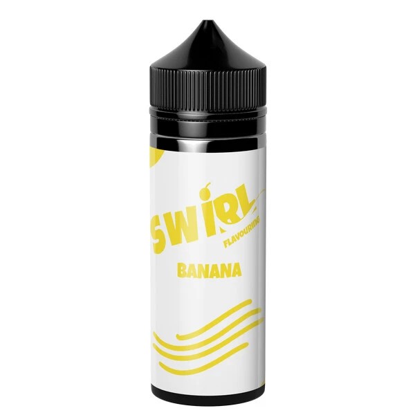 SWIRL FREEBASE LONGFILL DROPS 120ML (BANANA)