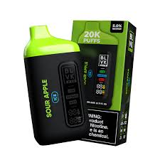 BLVK BAR 20K PUFF (SOUR APPLE)