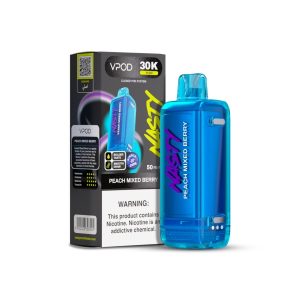 NASTY VERSA S VPOD 30K 50MG PEACH MIXED BERRY