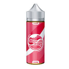 DISPO DROPS STRWBERRY KIWI 120ML LF 24/(2MG) COMBO