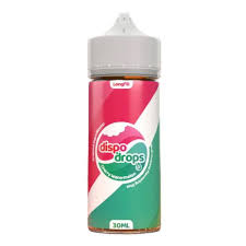 DISPO DROPS CHERRY WTRMLN 120ML LF 72/(6MG) COMBO