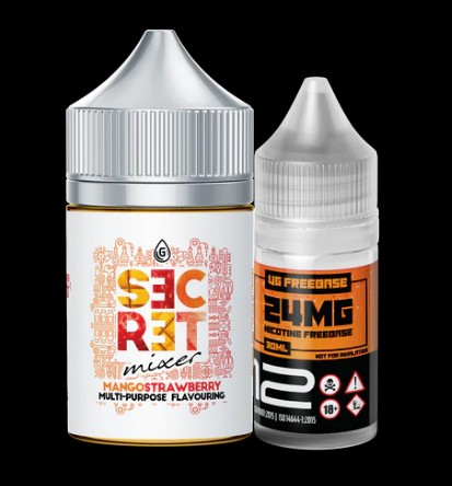 DISPO DROPS MANGO STRAWBERRY SALT (30mg) COMBO 60ML