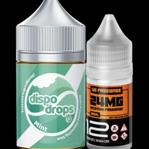 DISPO DROPS MINT SALT (30mg) COMBO 60ML
