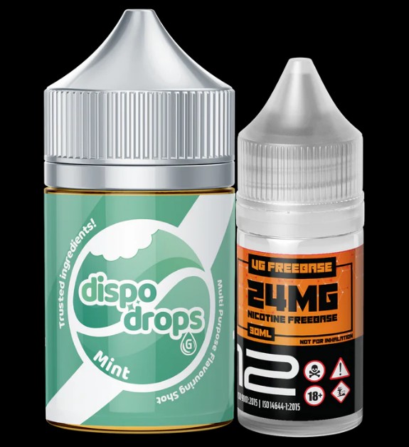 DISPO DROPS MINT SALT (30mg) COMBO 60ML