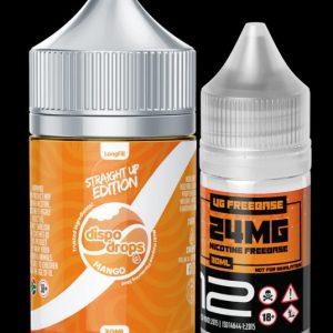 DISPO DROPS STRAIGHT UP MANGO SALT (50mg) COMBO 60ML