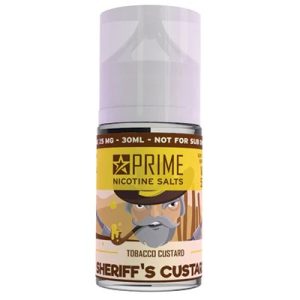 PRIME NIC SALT 30ML (25MG) SHERRIFS CUSTARD