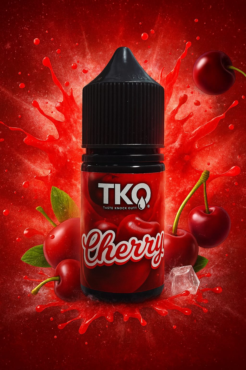 TKO SALT/MTL SHOT 30ML - LOCAL (CHERRY)